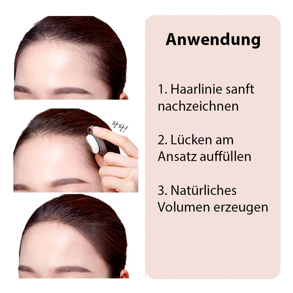 In Sekunden voller aussehendes Haar